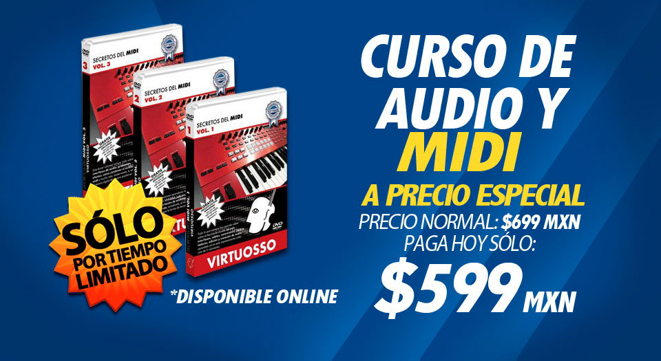 Curso de audio y midi