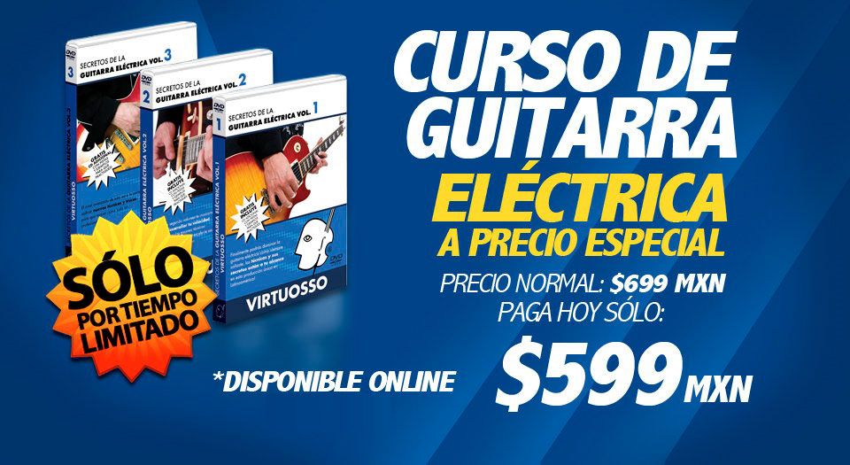 Curso de guitarra eléctrica