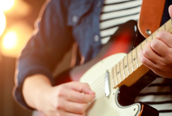 tapping en la guitarra