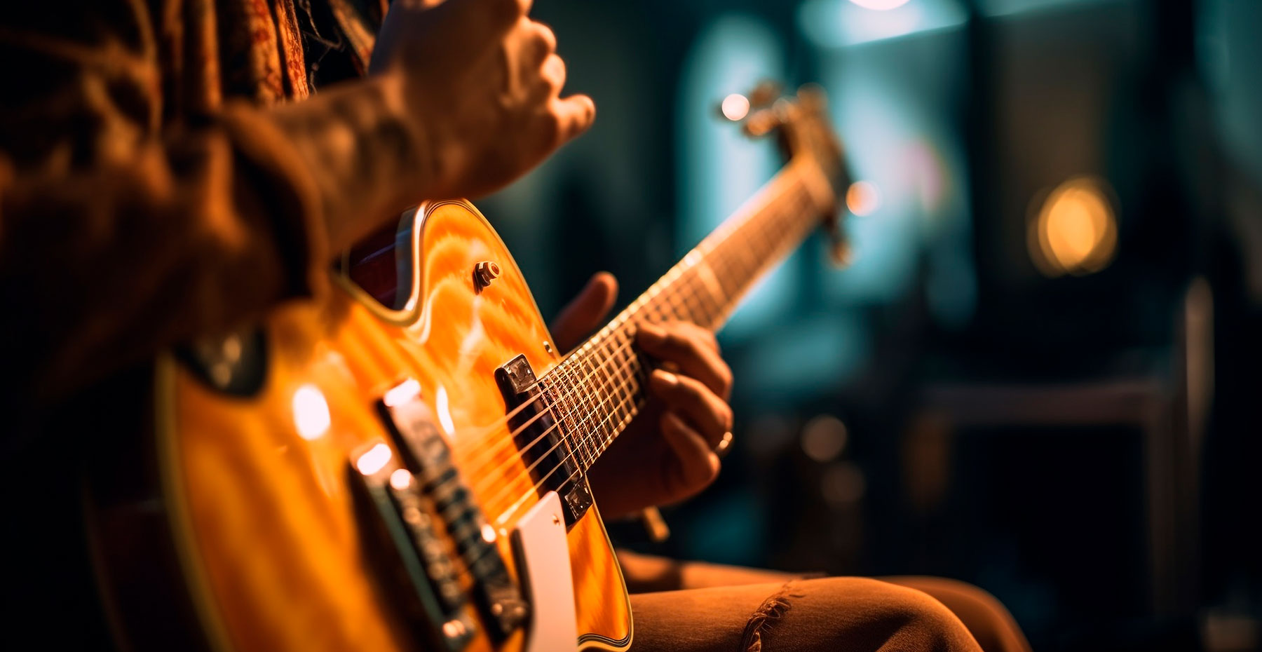 Cómo tocar blues en la guitarra